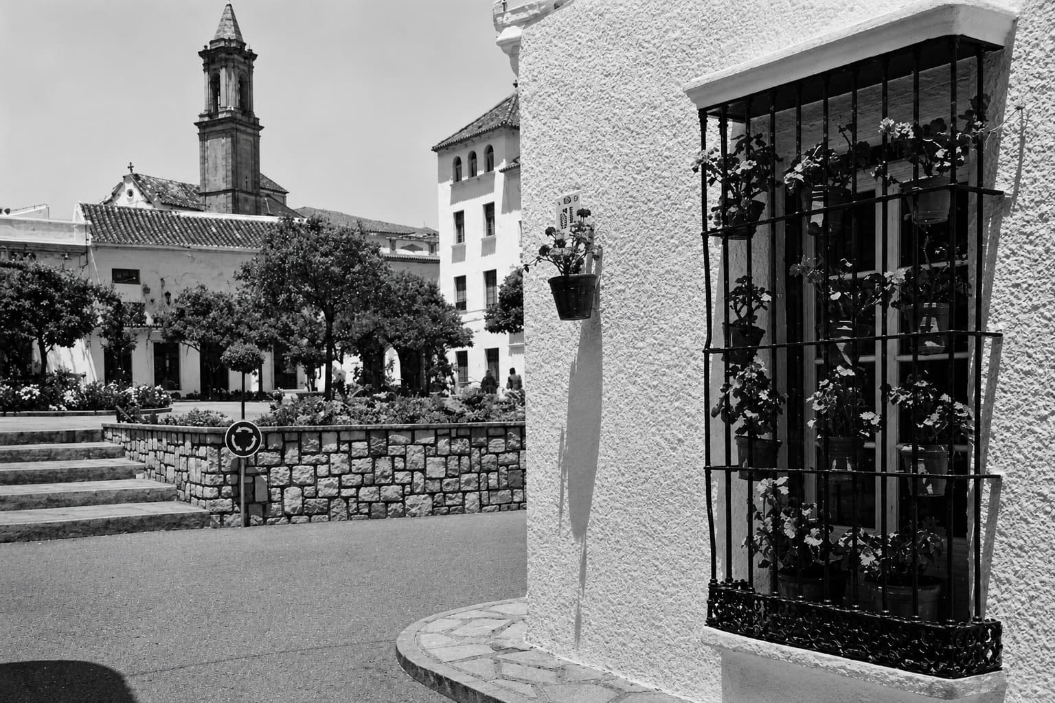 Imagen histórica del archivo municipal de Estepona