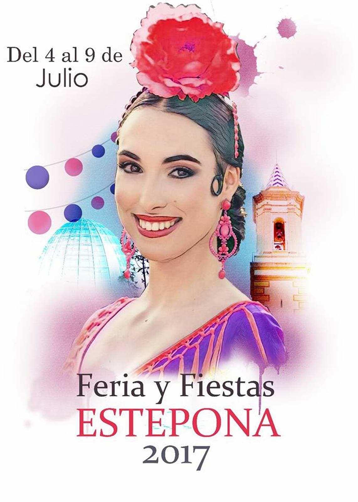 Cartel de la Feria Mayor de Estepona de 2017