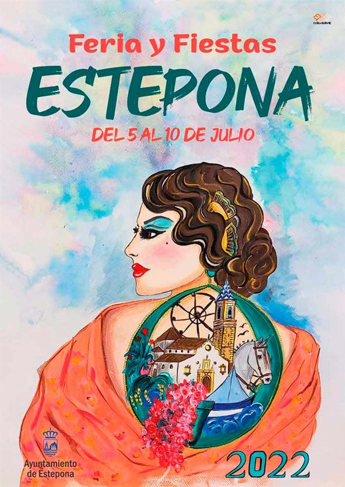 Cartel de la Feria Mayor de Estepona de 2022