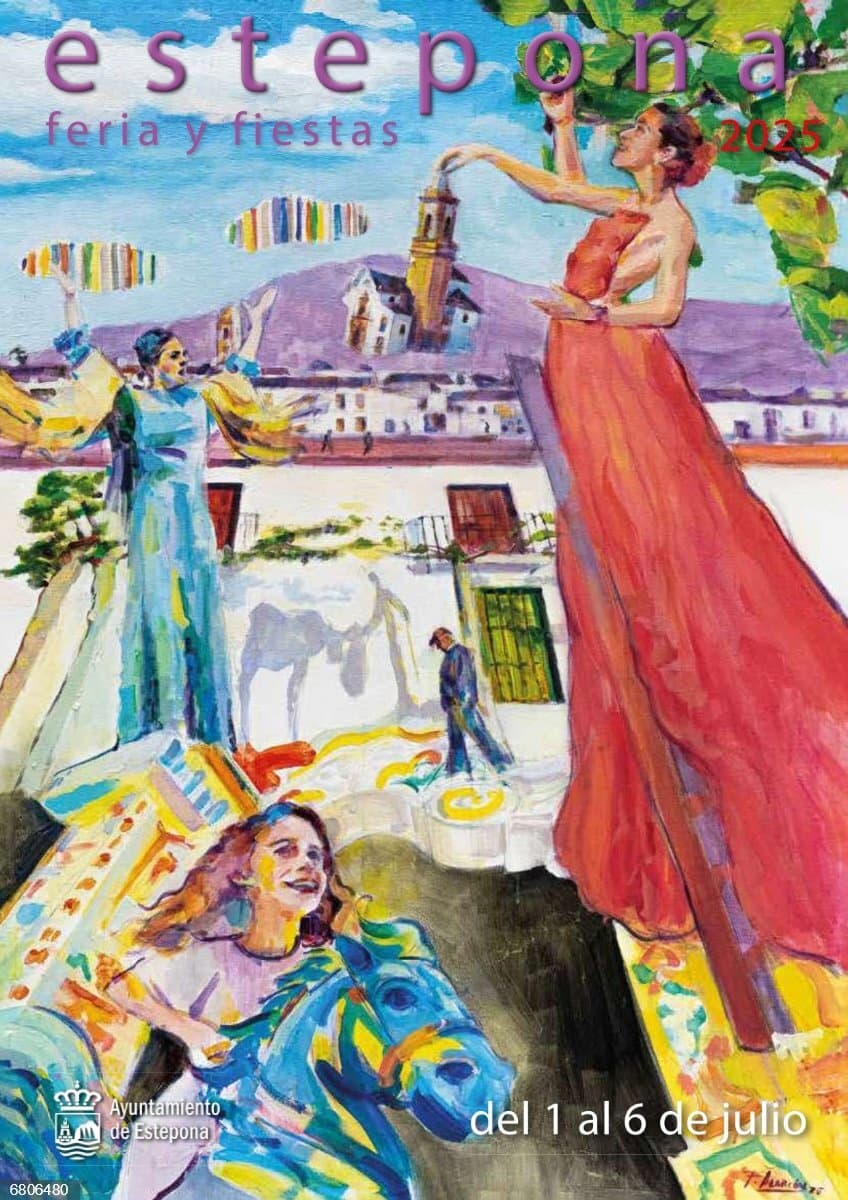 Cartel de la Feria Mayor de Estepona de 2025
