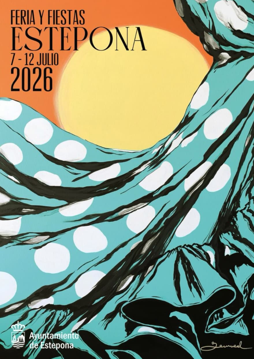 Cartel de la Feria Mayor de Estepona de 2026