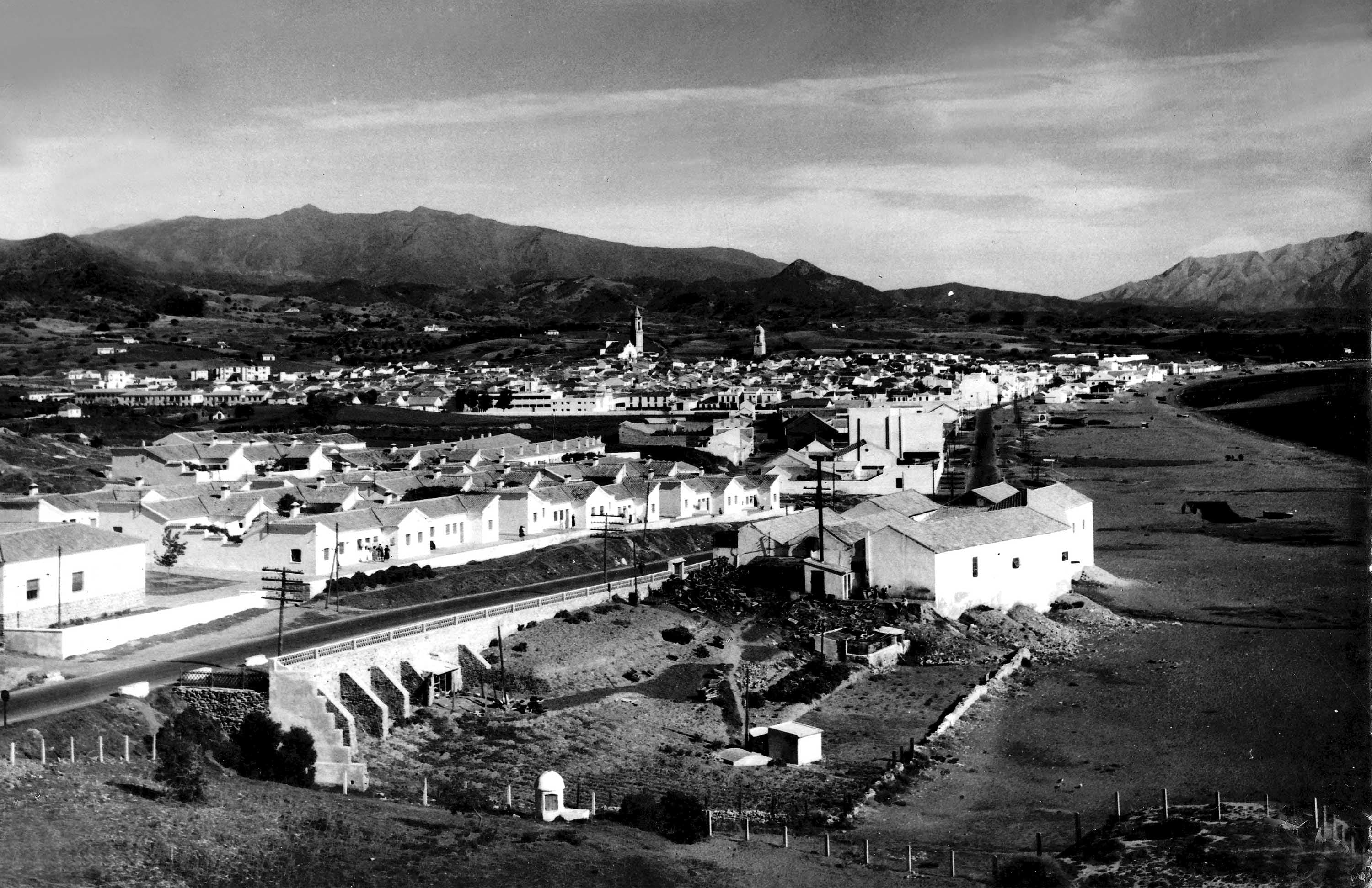 El Barrio de los Pescadores en una imagen histórica del archivo municipal