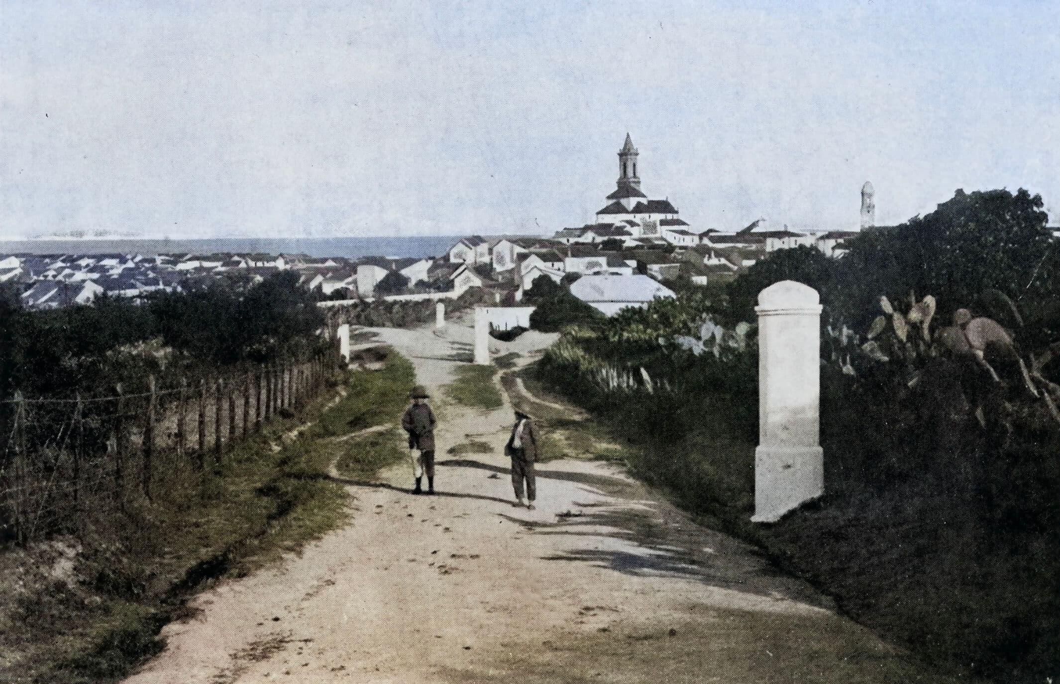 Camino del Calvario — imagen histórica