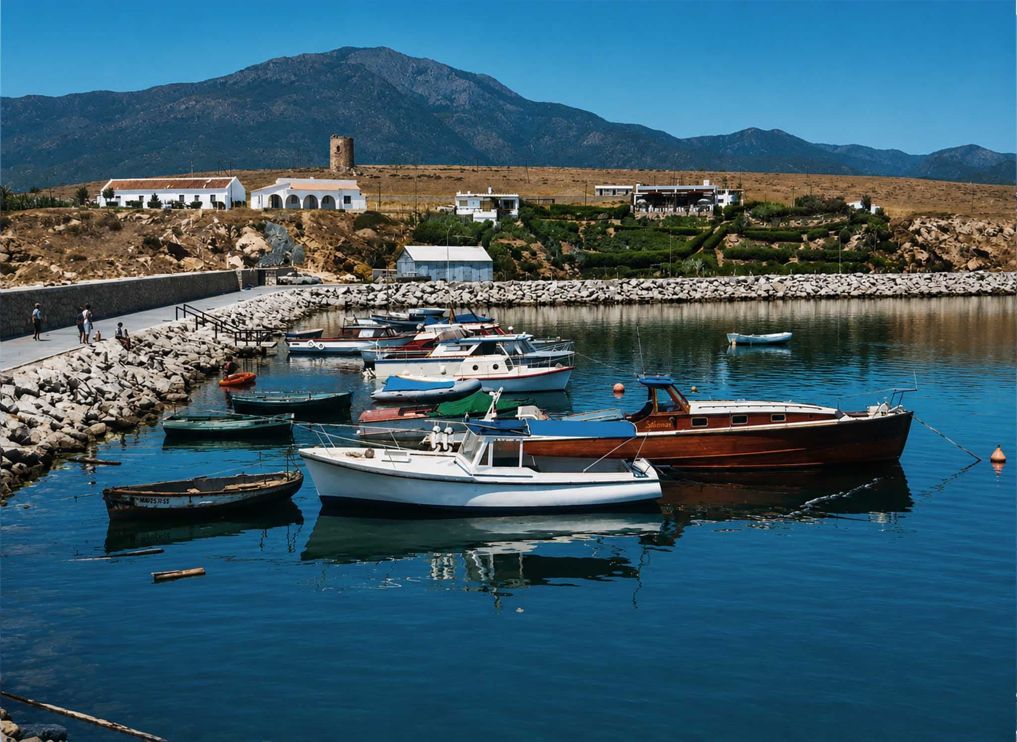 Puerto Deportivo de Estepona — imagen histórica