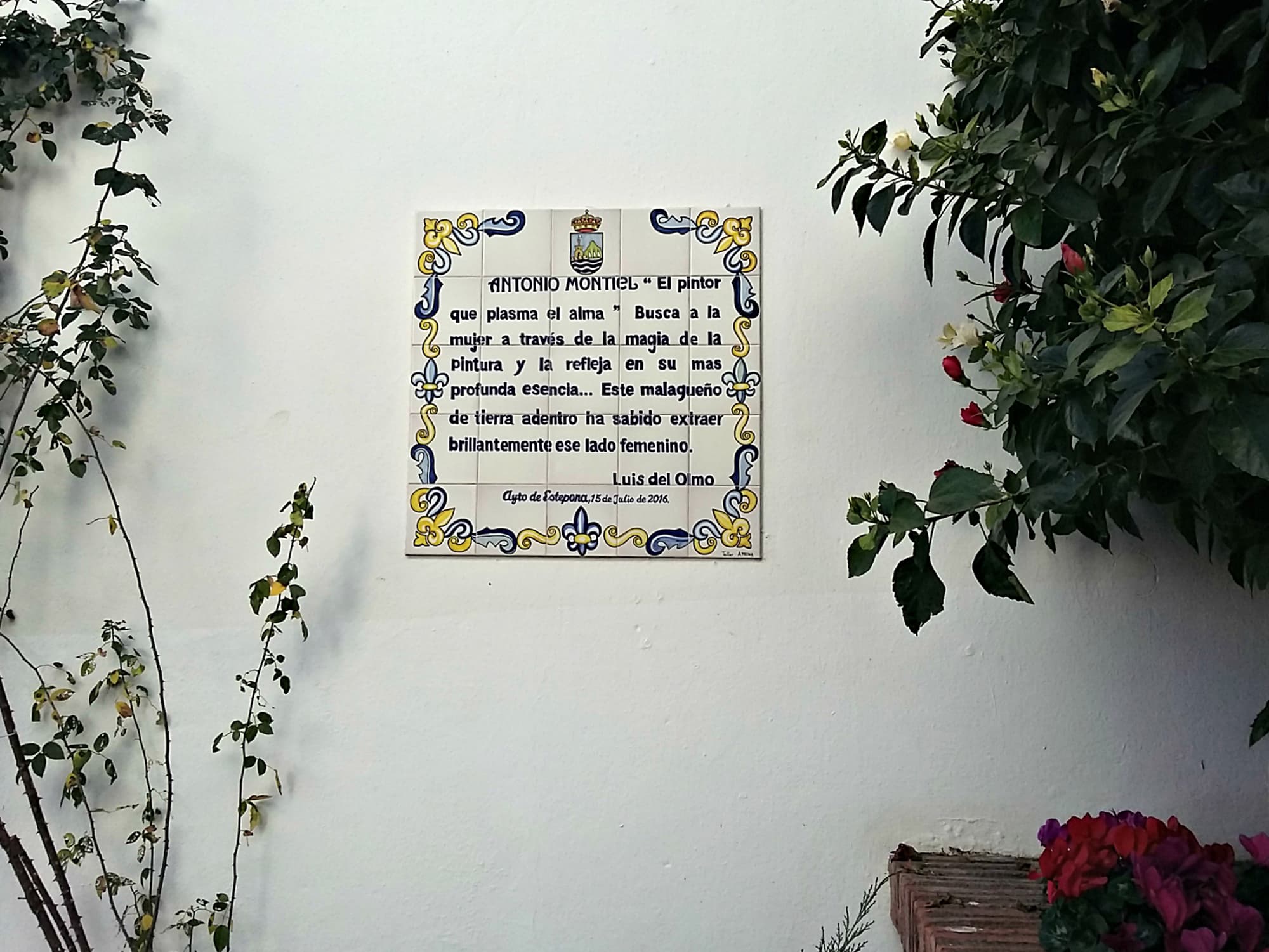 A Antonio Montiel