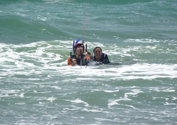 Curso de kitesurf en Los Granados