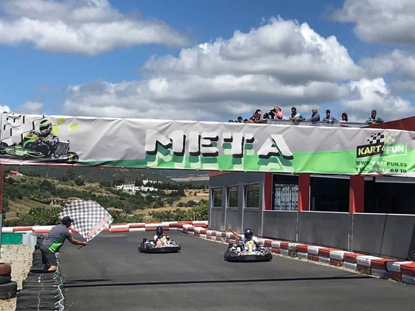 Karting en el circuito de Estepona
