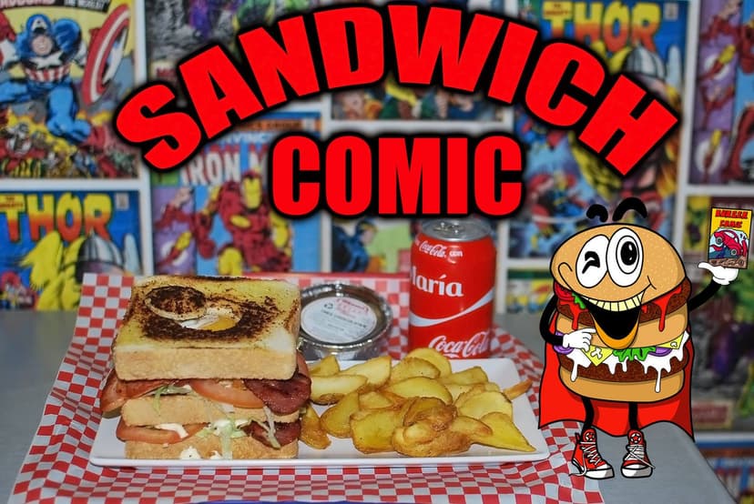 Burger Comic — Restaurante, Centro