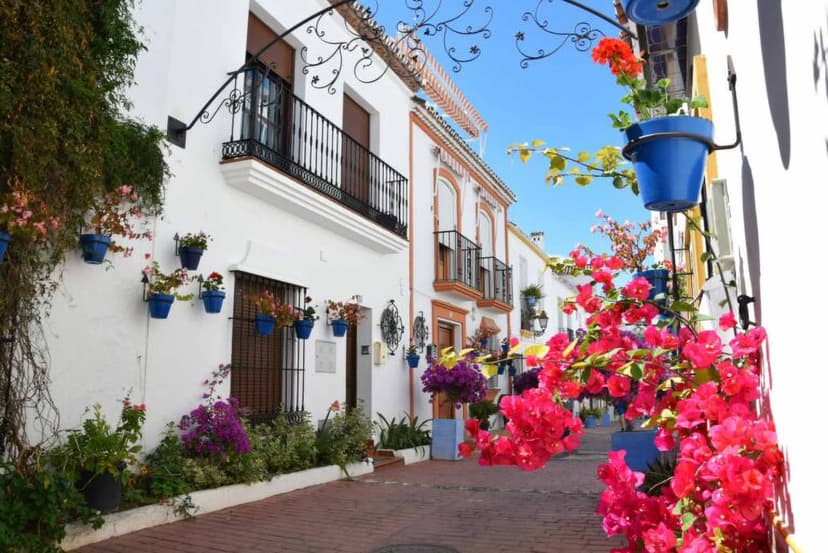 Calle Concepción, casco histórico de Estepona