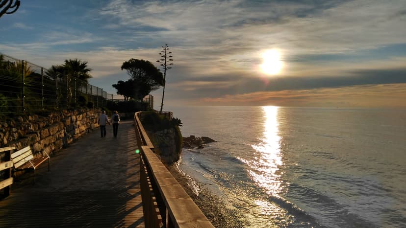 Senda Litoral de Estepona — tramo costero