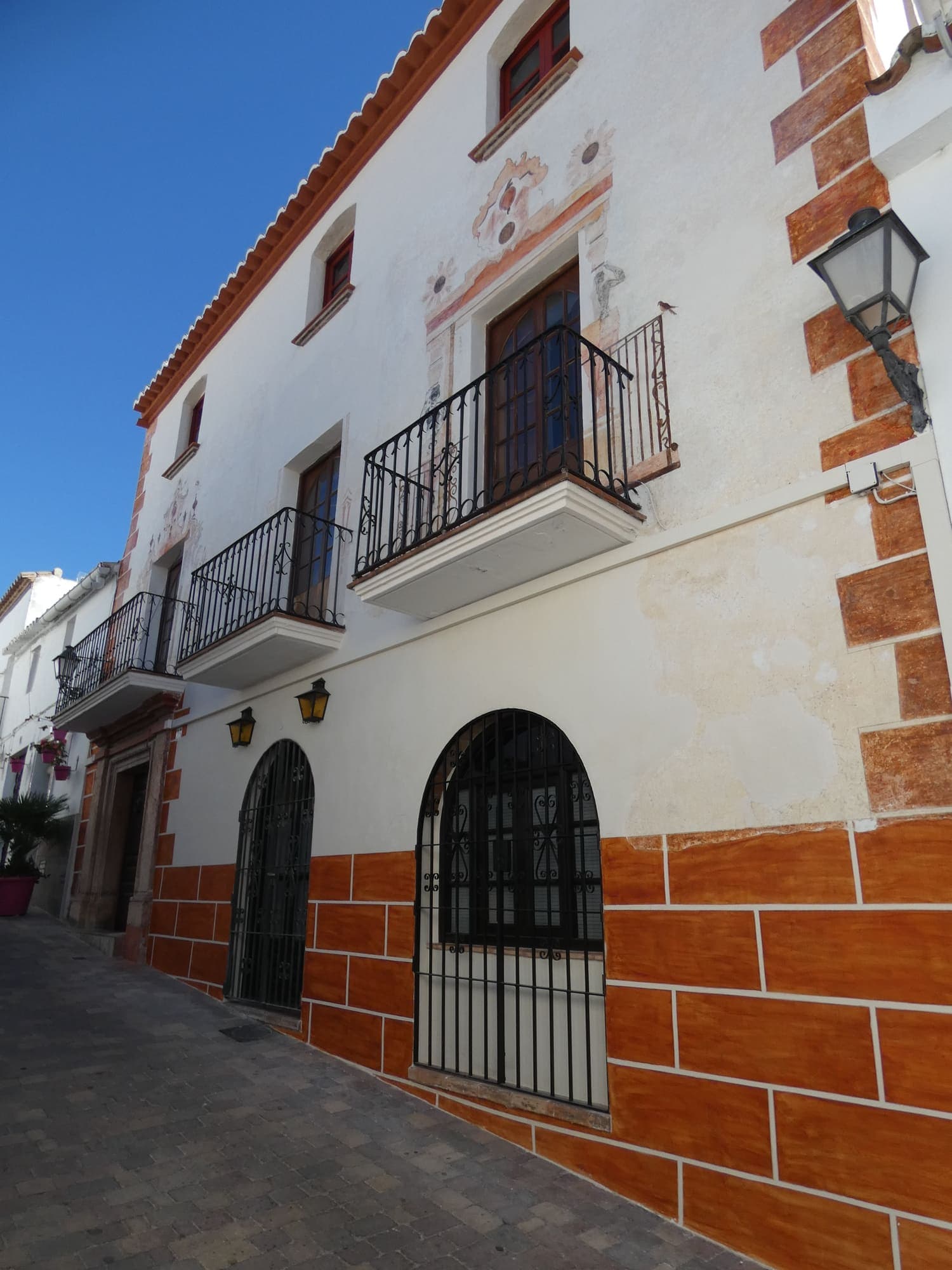 Mural "Frescos de la Casa Mondéjar" de Anónimo en Estepona