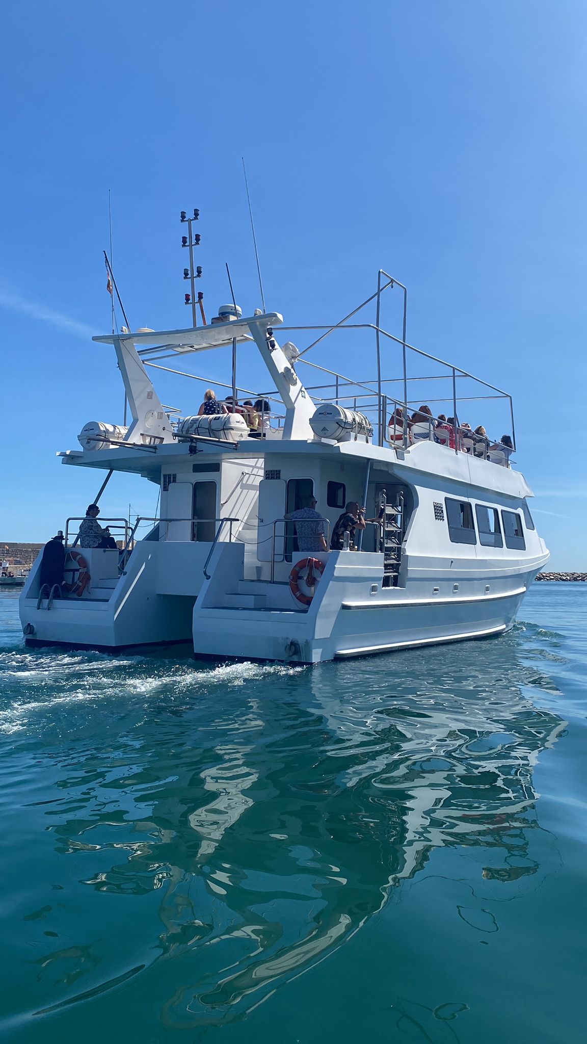 Eventos privados a bordo en catamarán